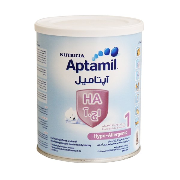 تصویر شیر خشک آپتامیل اچ آ ۱ نوتریشیا از بدو تولد تا ۶ ماهگی ۴۰۰ گرم