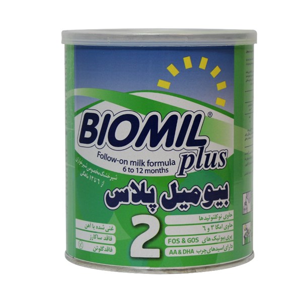 تصویر شیر خشک بیومیل پلاس ۲ فاسبل مناسب شیرخواران ۴۰۰ گرم
